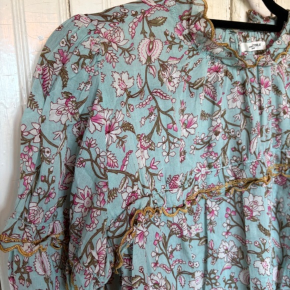 Isabel Marant Etoile Floral Ruffle Blouse, size 38 - Picture 3 of 9